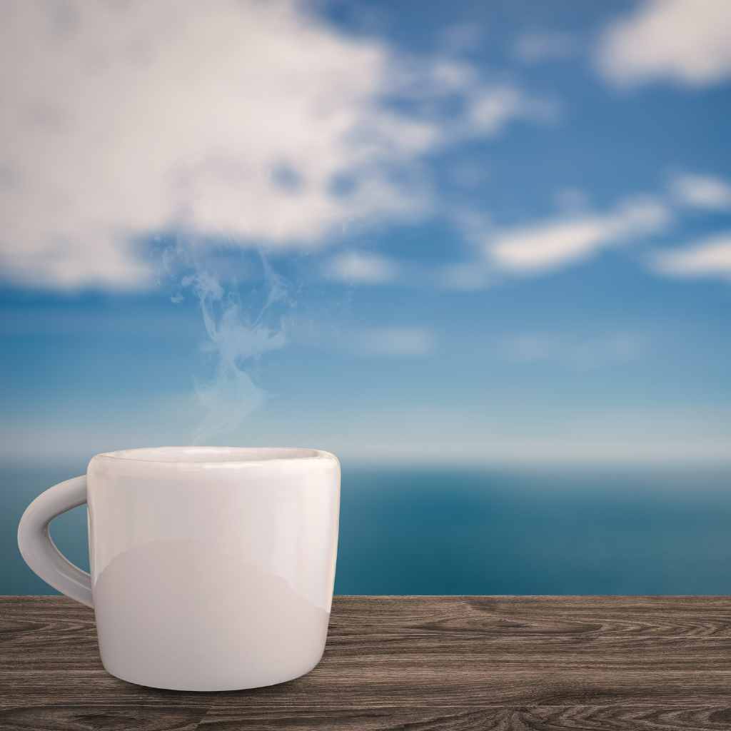 Colazione vista mare